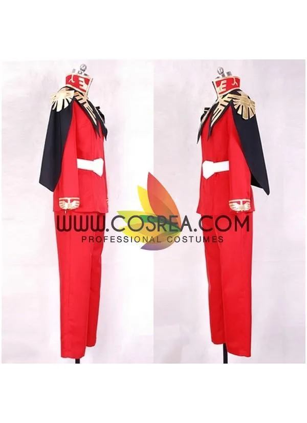 Gundam Char Aznable Cosplay Costume