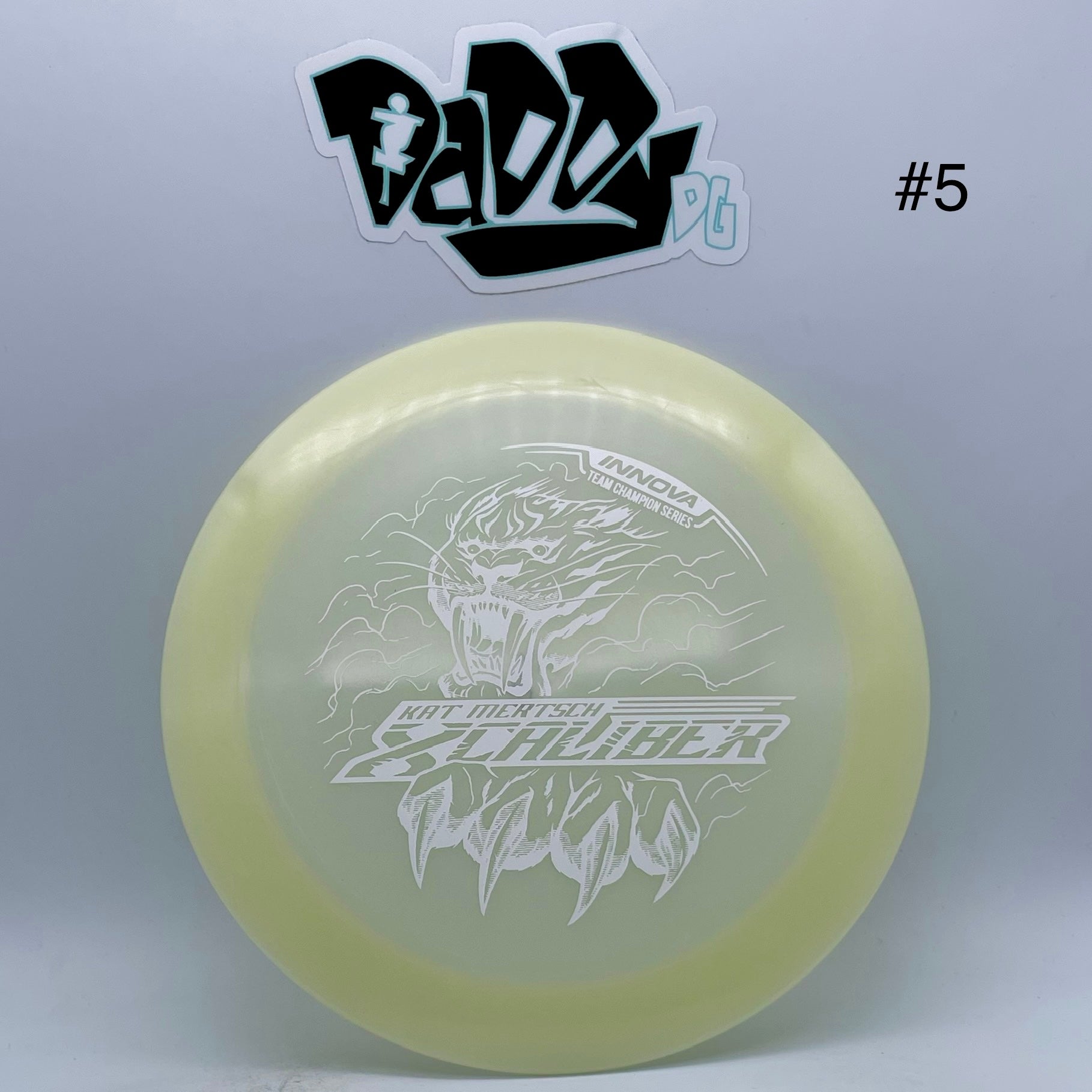 Innova Champion Color Glow XCaliber 2022 Tour Series Kat Mertsch Stamped Distance Driver