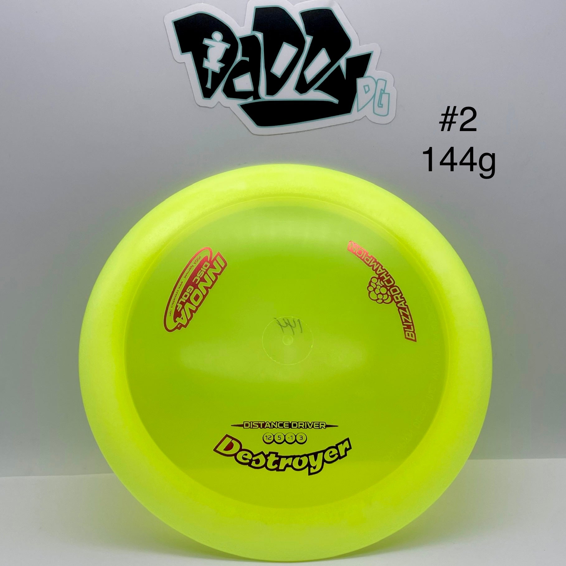 Innova Destroyer Blizzard Champion Distance Driver