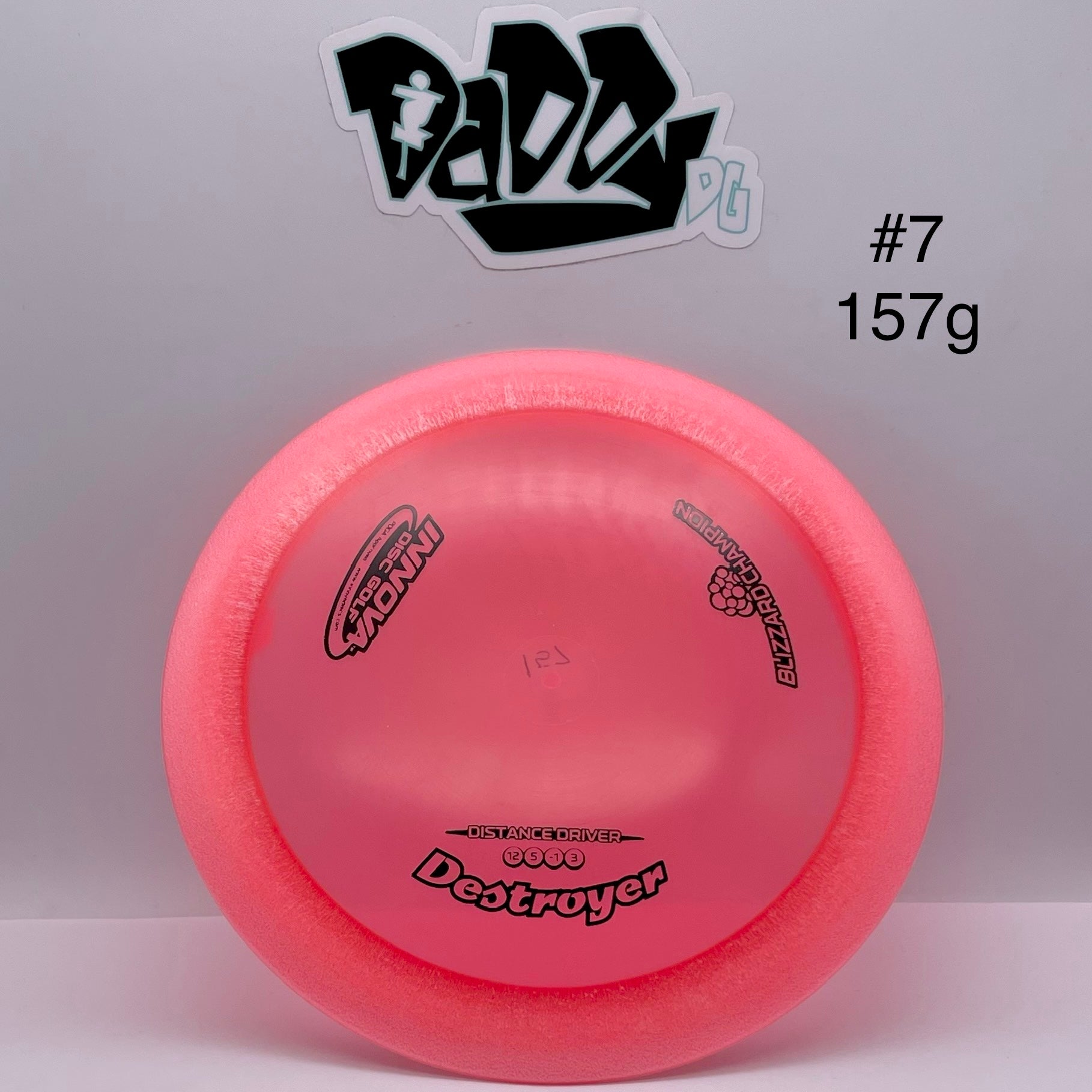 Innova Destroyer Blizzard Champion Distance Driver