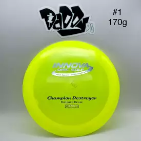 Innova Destroyer Champion Distance Driver