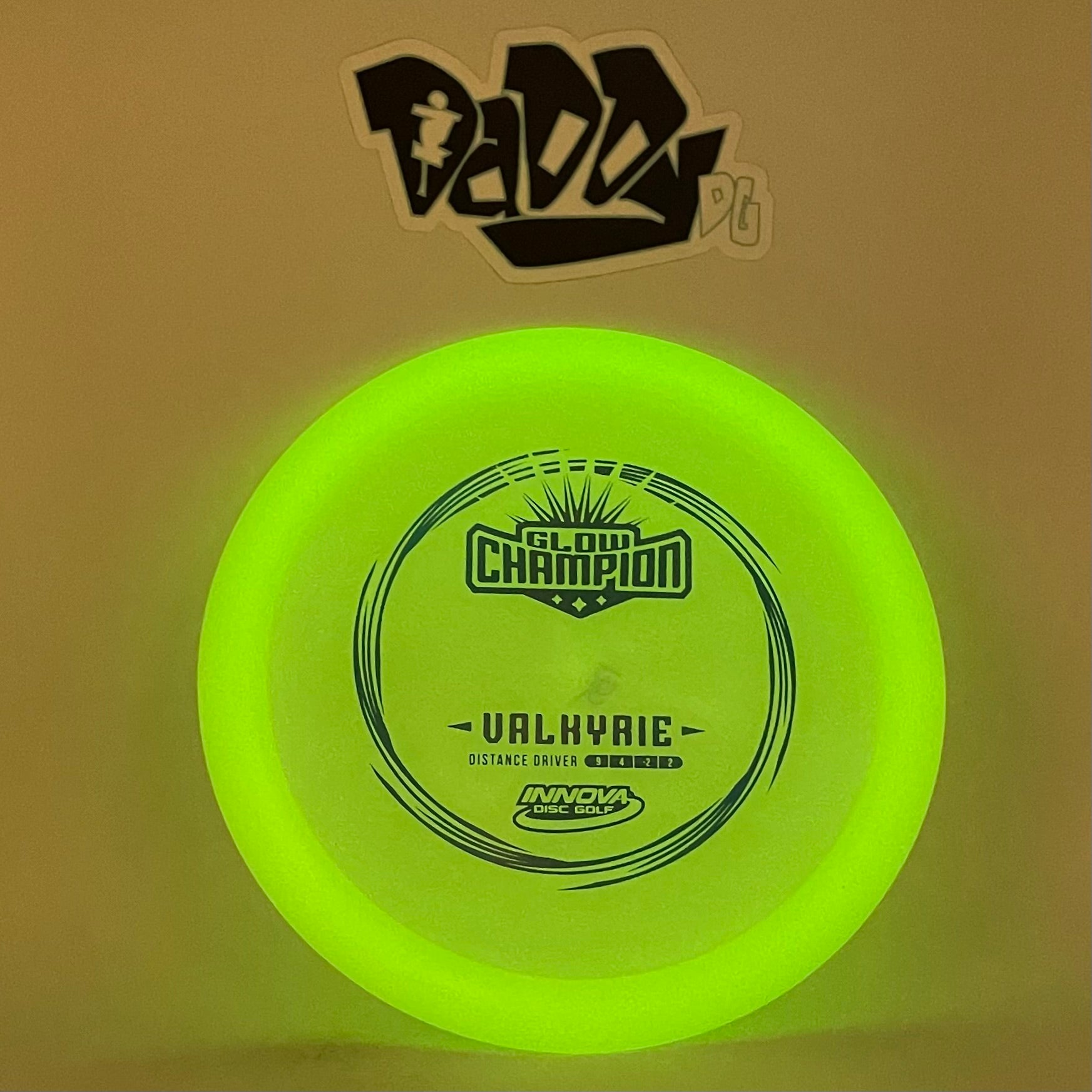 Innova Valkyrie Champion Glow Distance Driver