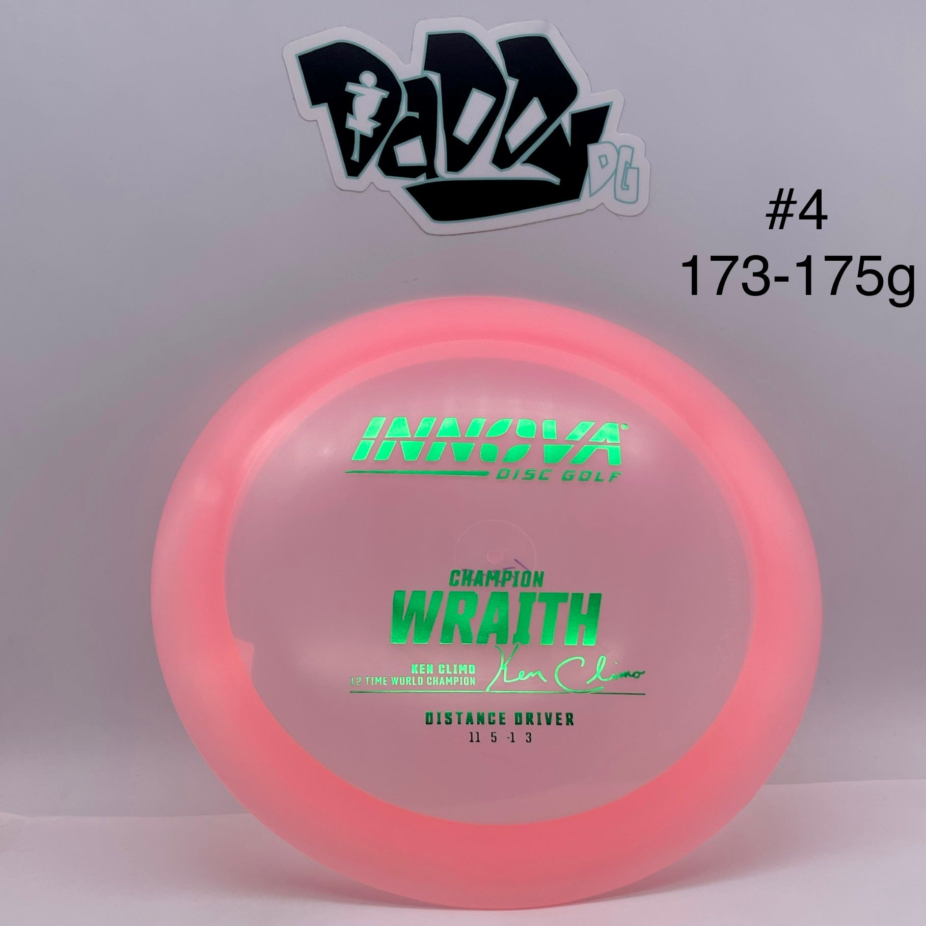 Innova Wraith Champion Distance Driver