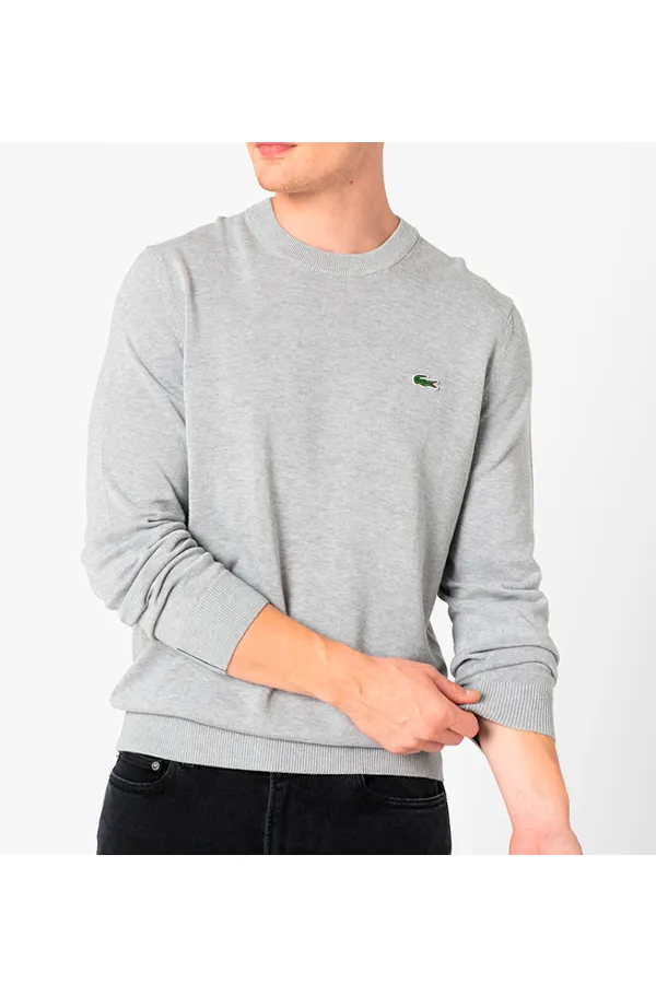 Lacoste Knit Pullover Grey