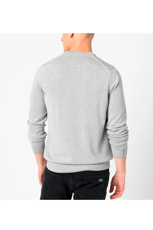 Lacoste Knit Pullover Grey