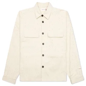 Legacy Eyelet Shirt - Bone