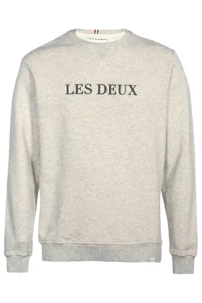 Les Deux Print Sweatshirt Grey