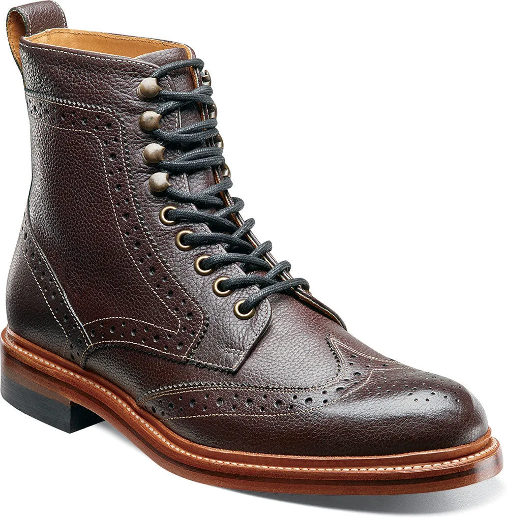 Madison II Wing Tip Boot by Stacy Adams