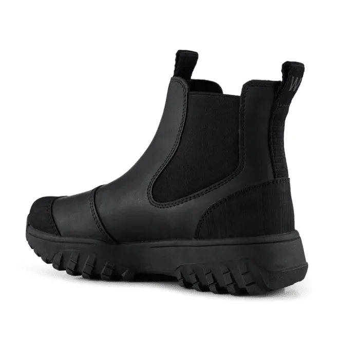 MAGDA RUBBER TRACK BOOT BLACK