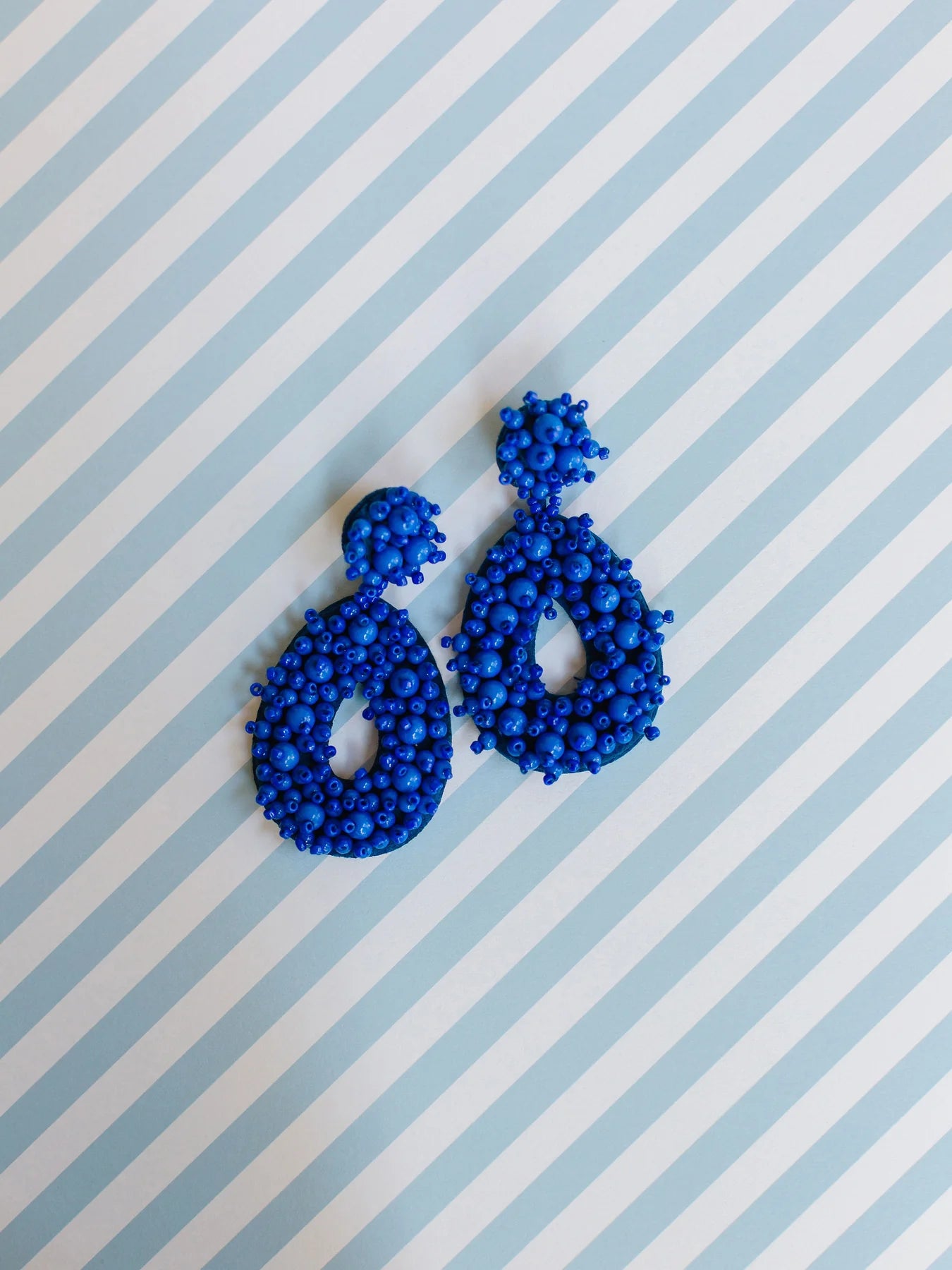 Melinda Earrings -Blue Michelle McDowell