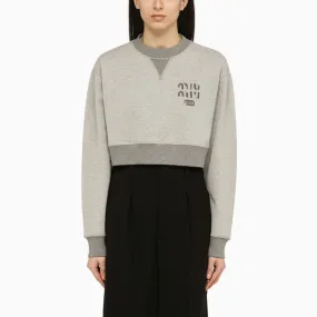 MiuMiu  |Plain Logo Hoodies & Sweatshirts