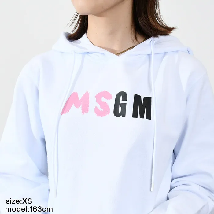 MSGM  |Long Sleeves Cotton Hoodies & Sweatshirts