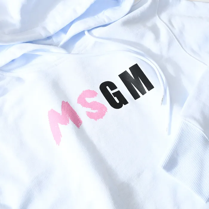 MSGM  |Long Sleeves Cotton Hoodies & Sweatshirts