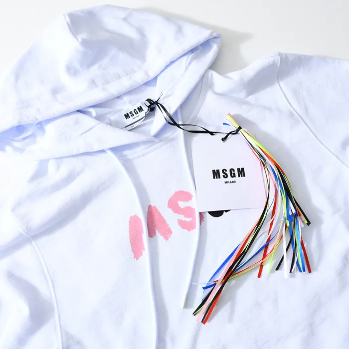 MSGM  |Long Sleeves Cotton Hoodies & Sweatshirts