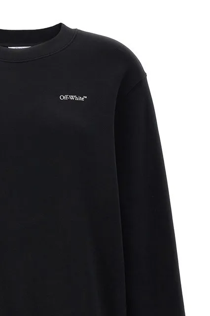 Off-White  |Cotton Logo Hoodies & Sweatshirts