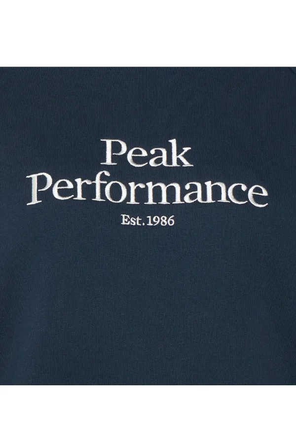 Peak Performance Women Essential Logo Sweatshirt Navy