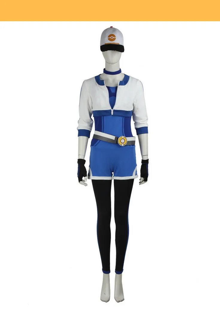 Pokemon Trainer Blue Cosplay Costume