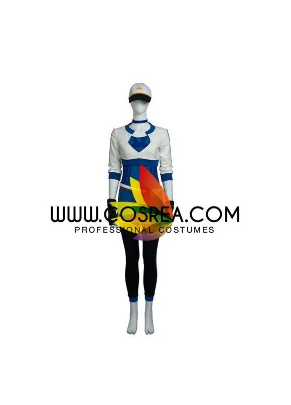 Pokemon Trainer Blue Cosplay Costume