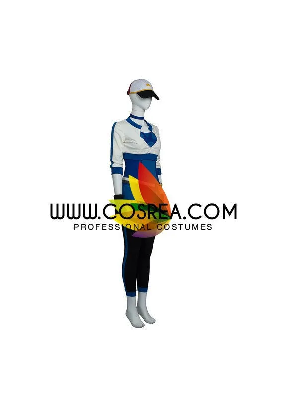 Pokemon Trainer Blue Cosplay Costume