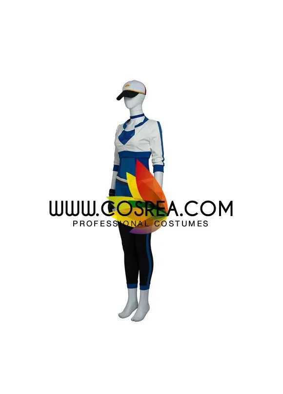 Pokemon Trainer Blue Cosplay Costume