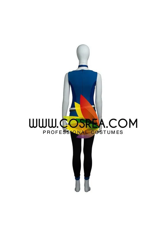 Pokemon Trainer Blue Cosplay Costume