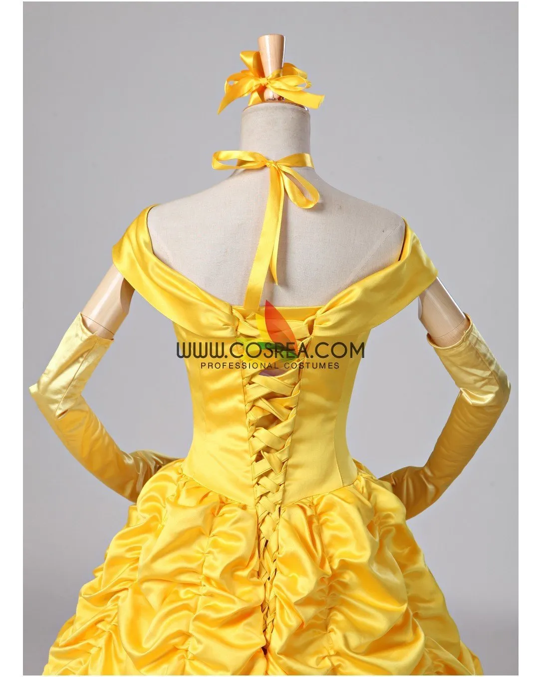 Princess Belle Classic Ballgown Beauty And Beast Cosplay Costume