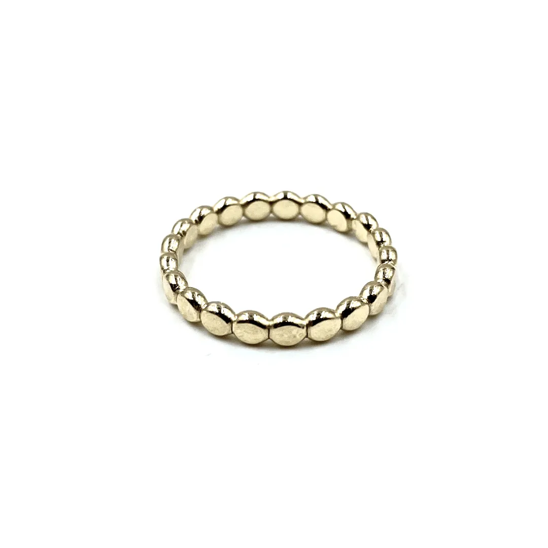 Resort Collection Gold Flat Rock Ring - Waterproof!