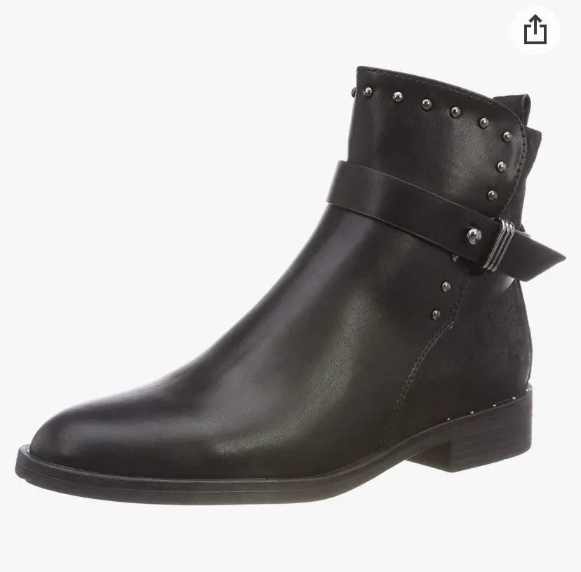 S Oliver Black Ankle Boot