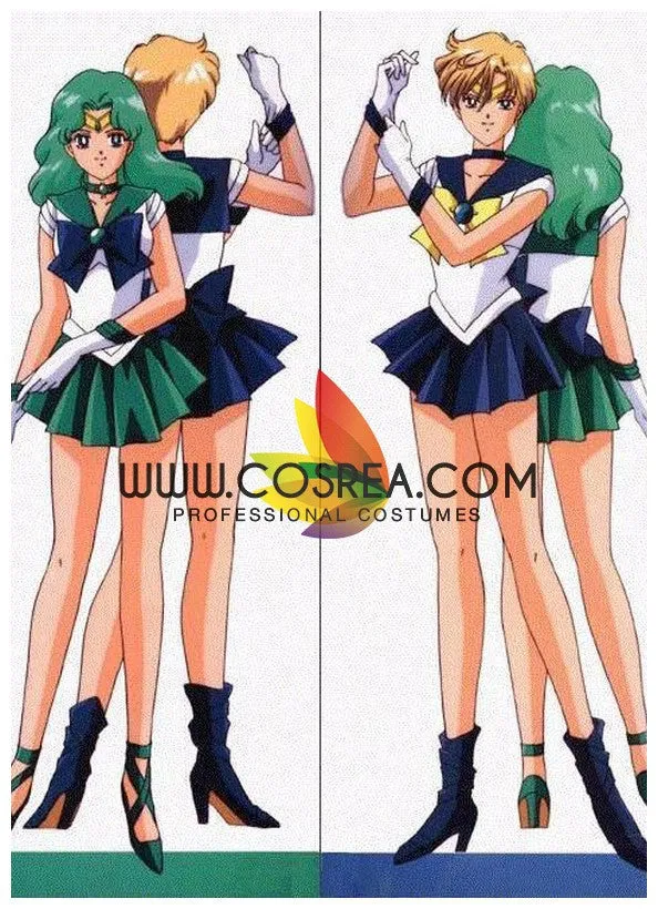 Sailormoon Sailor Neptune Michiru Kaioh Cosplay Costume