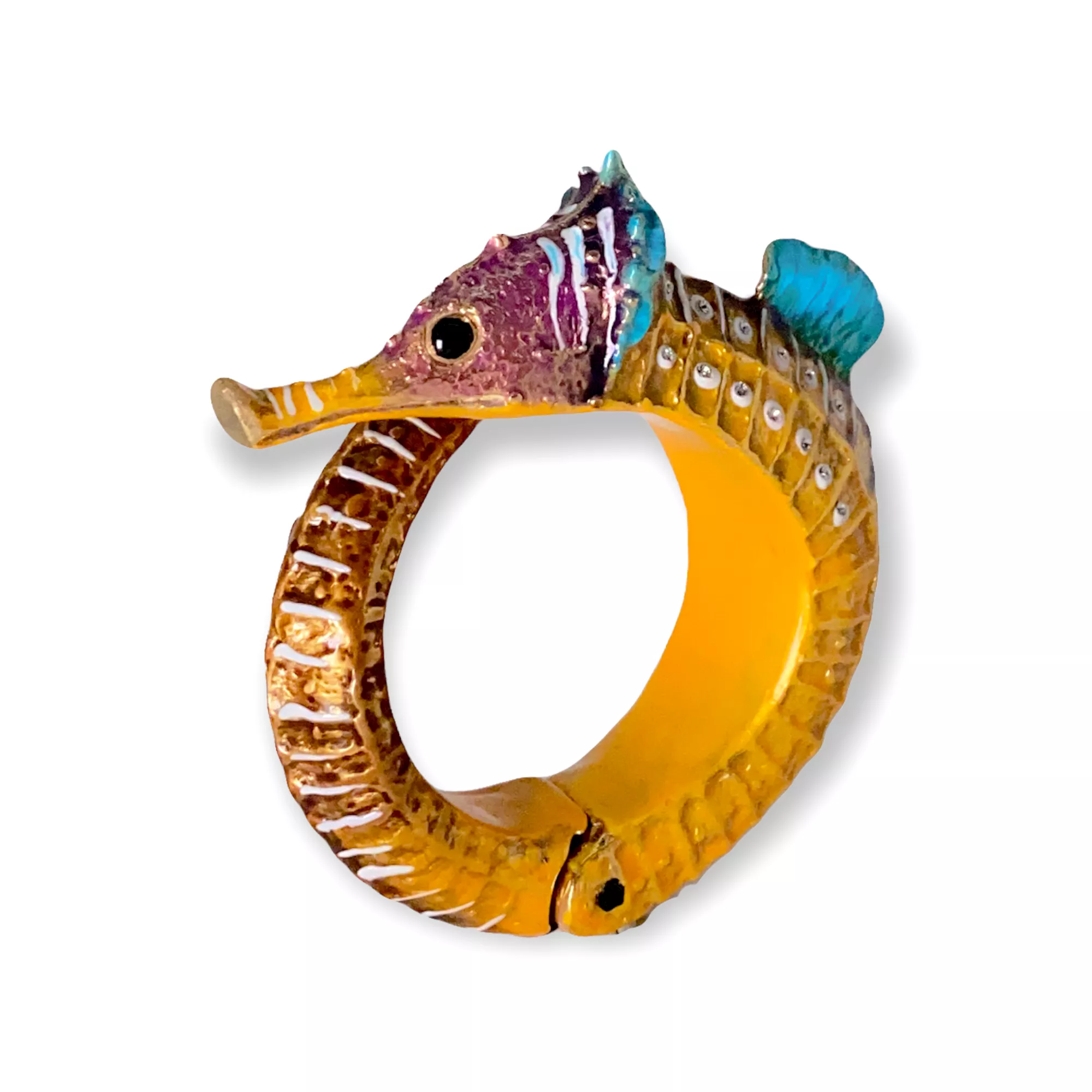 SEAHORSE SHAPED BRACELET MULTI G