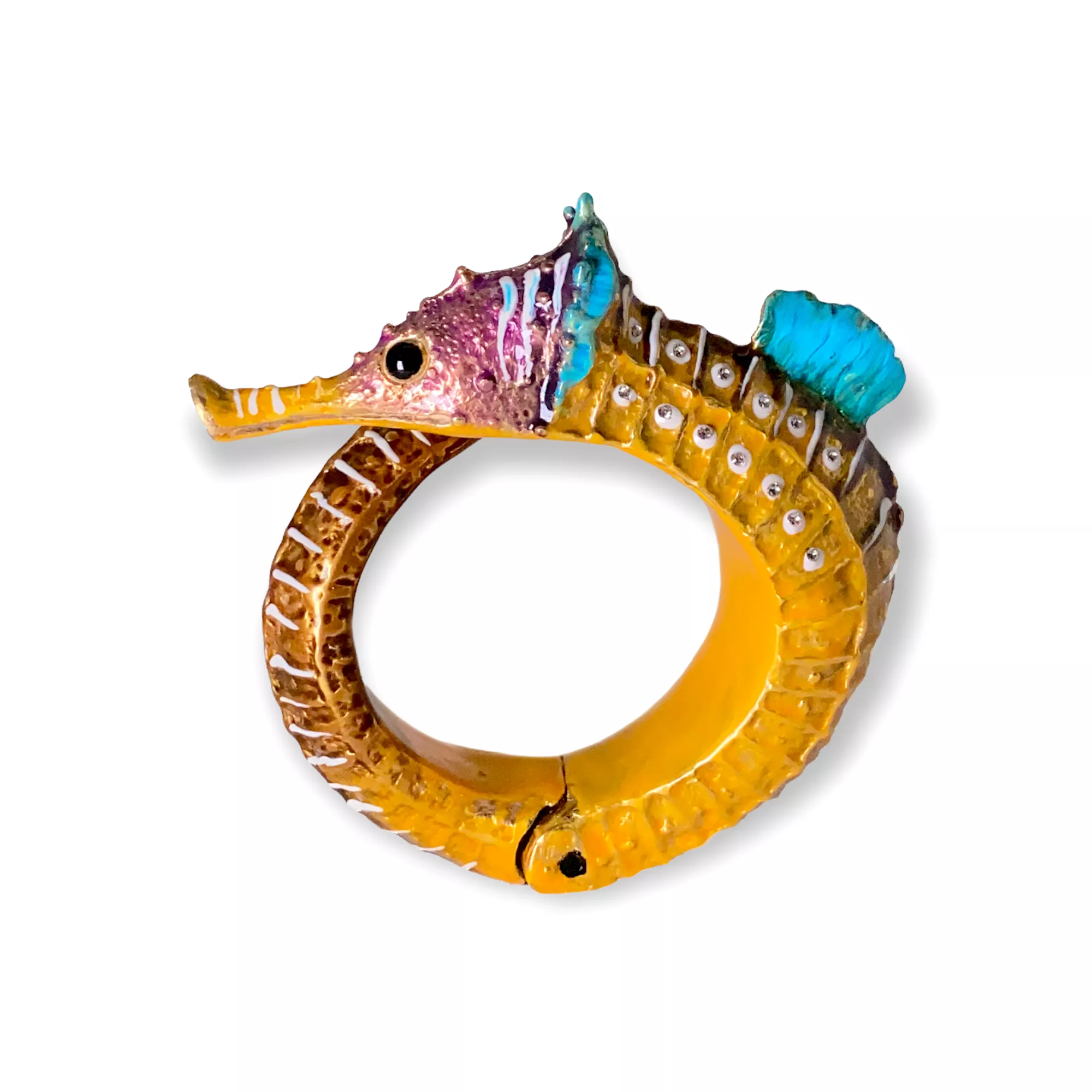 SEAHORSE SHAPED BRACELET MULTI G