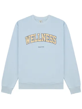 Sporty & Rich Wellness Ivy Crewneck in China Blue