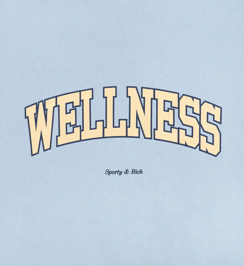 Sporty & Rich Wellness Ivy Crewneck in China Blue