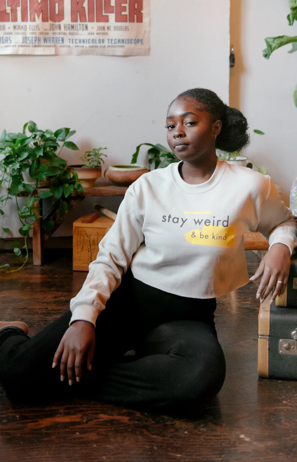 Stay Weird & Be Kind Sweatshirt