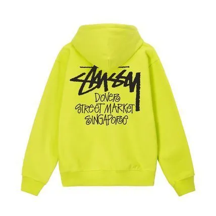 STUSSY  |Long Sleeves Cotton Skater Style Hoodies