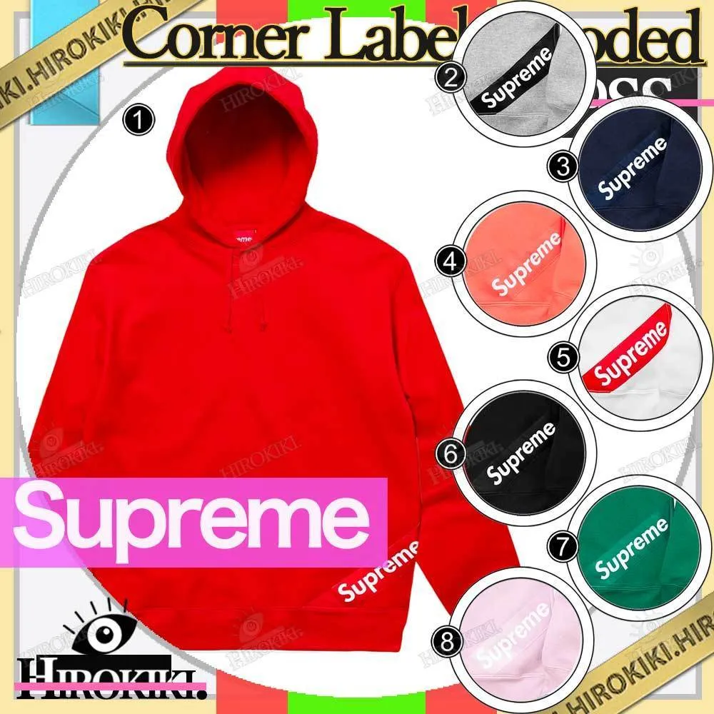 Supreme  |Skater Style Hoodies