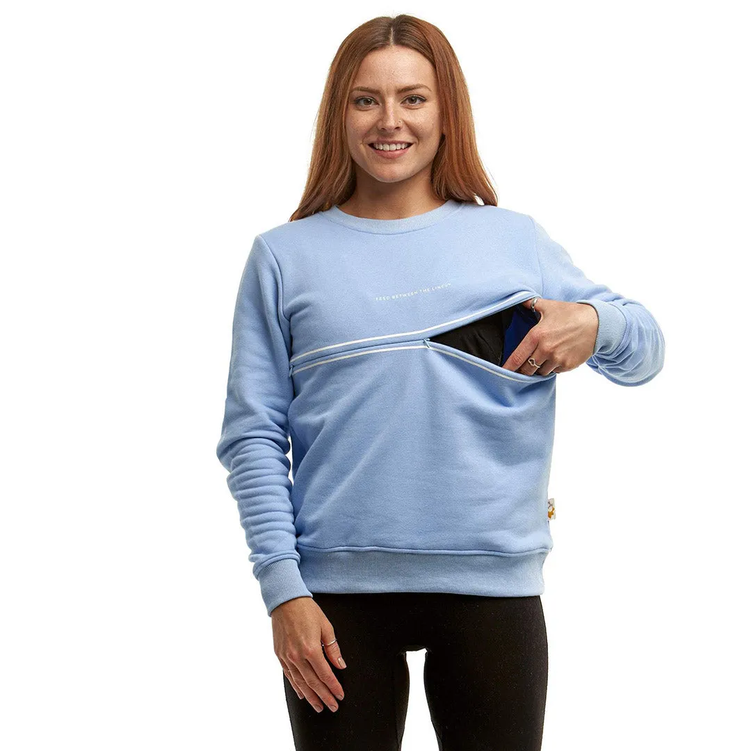 The ‘FEED BETWEEN THE LINES’ Nursing Sweatshirt