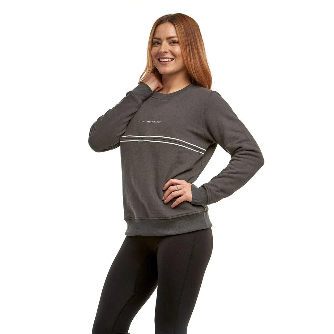 The ‘FEED BETWEEN THE LINES’ Nursing Sweatshirt