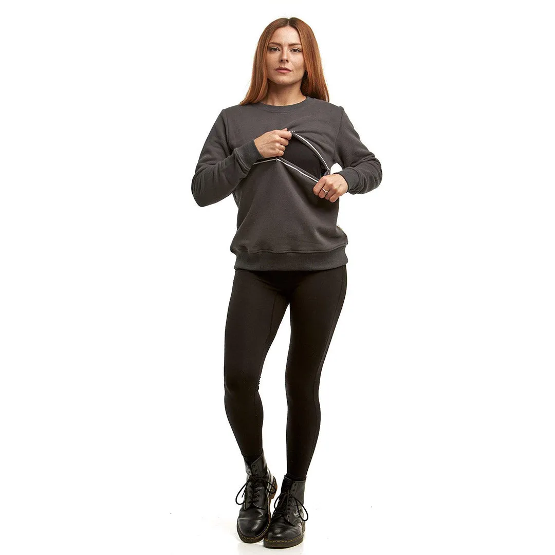 The ‘FEED BETWEEN THE LINES’ Nursing Sweatshirt