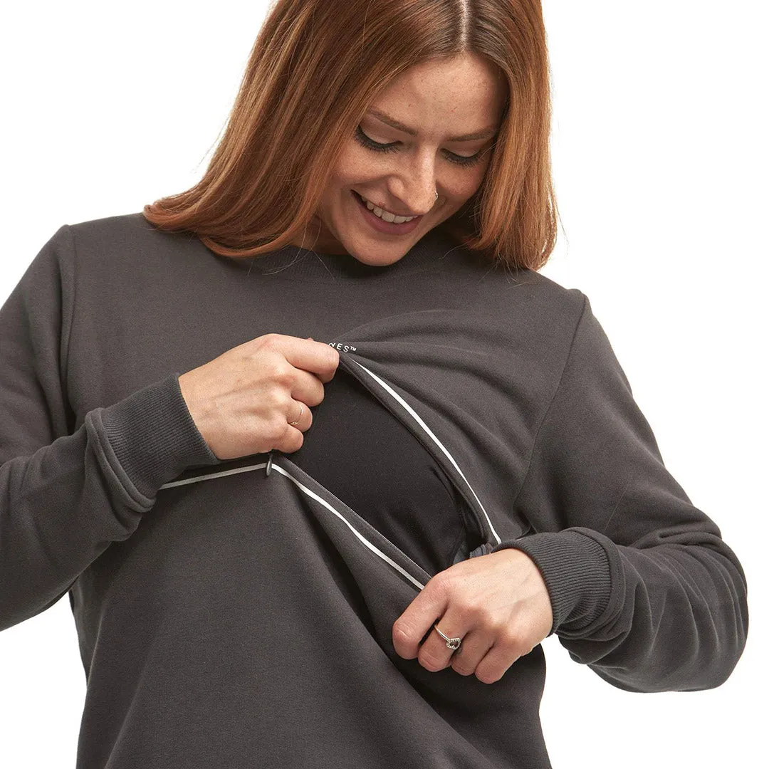 The ‘FEED BETWEEN THE LINES’ Nursing Sweatshirt