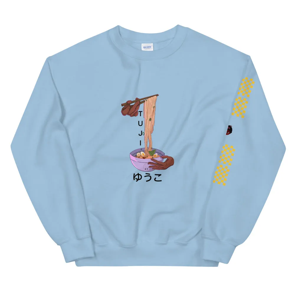 Tuji Yuko Exclusive Ramen Crazy Unisex Sweatshirt