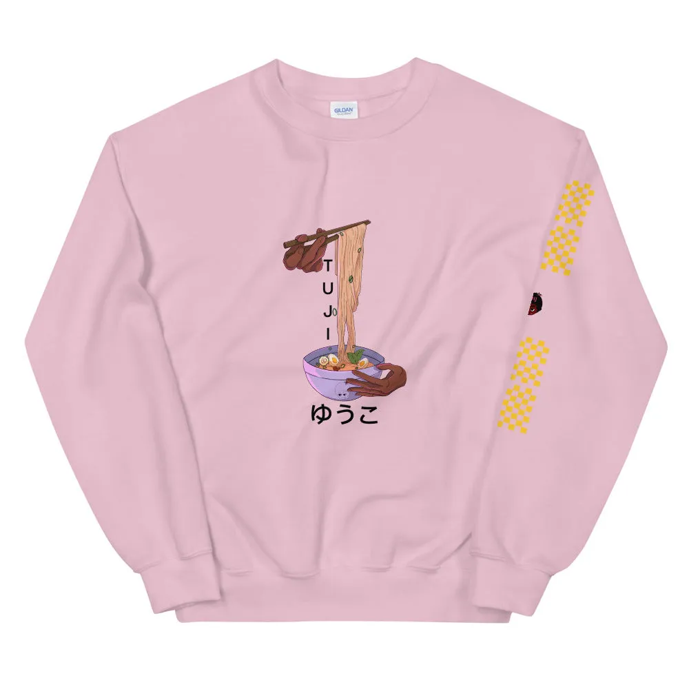 Tuji Yuko Exclusive Ramen Crazy Unisex Sweatshirt