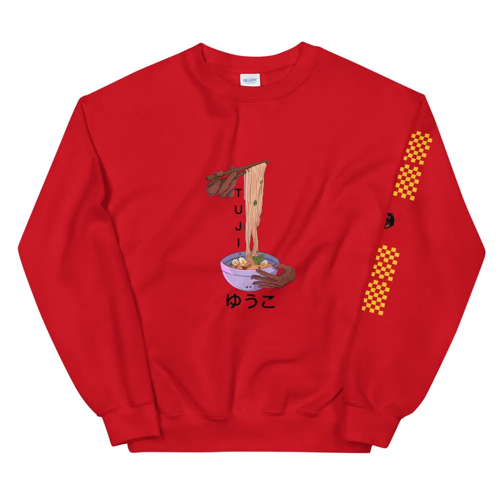 Tuji Yuko Exclusive Ramen Crazy Unisex Sweatshirt