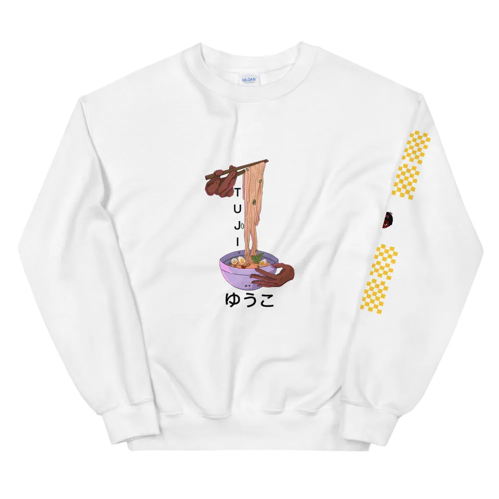 Tuji Yuko Exclusive Ramen Crazy Unisex Sweatshirt