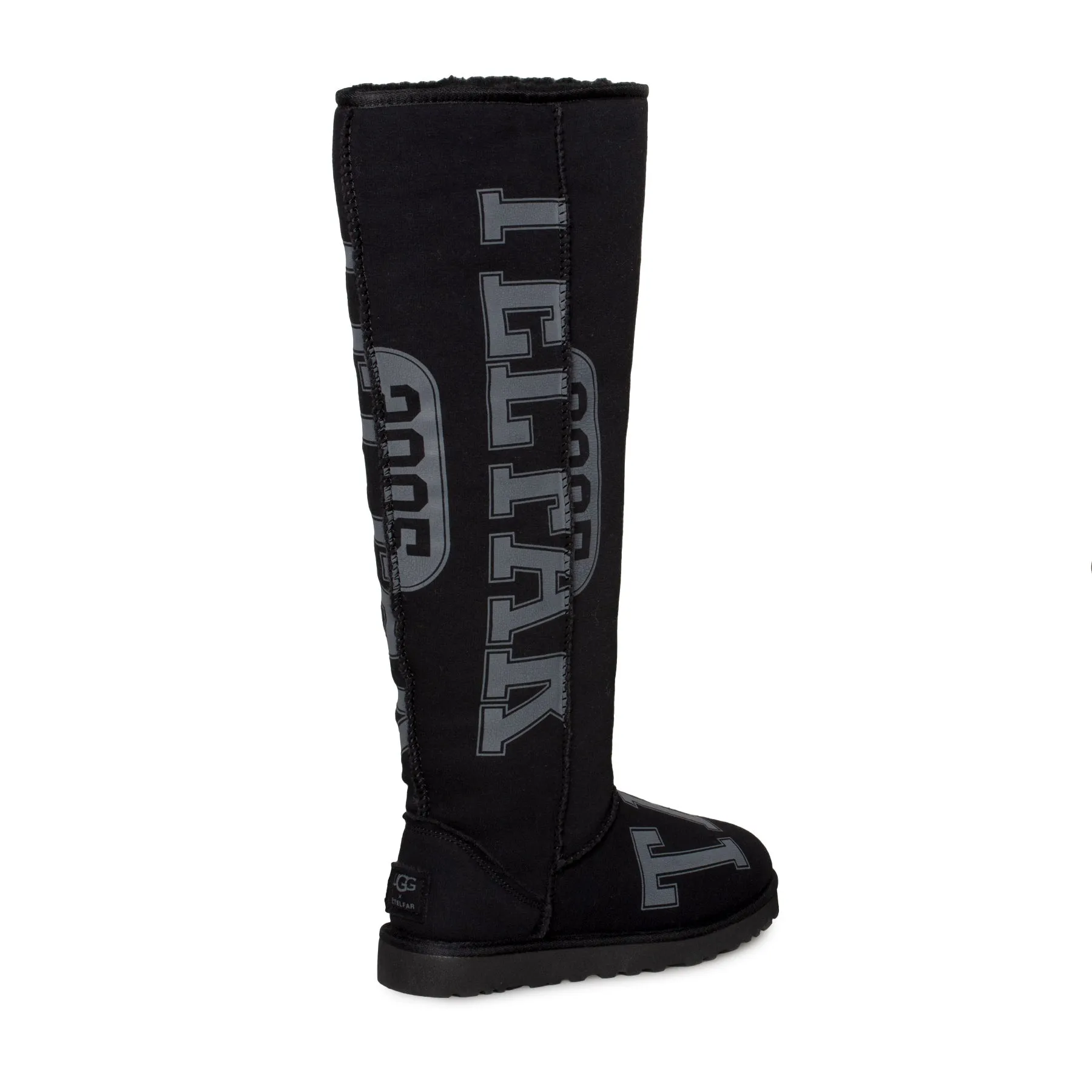 UGG X Telfar Fleece Tall Black Boots - Men's