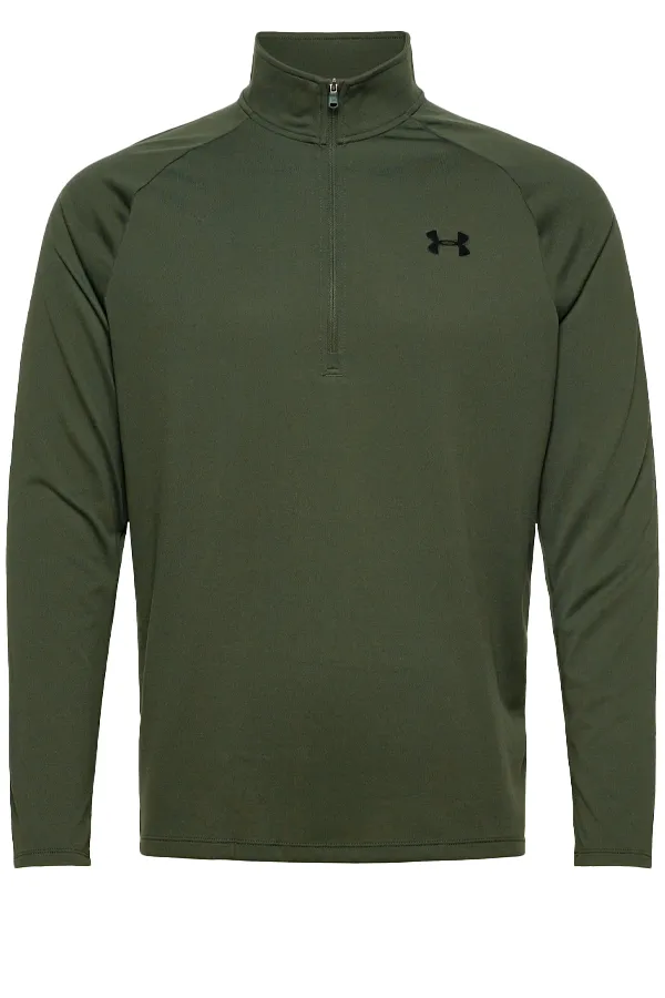 Under Armour Tech 1/4 Zip Dark Green