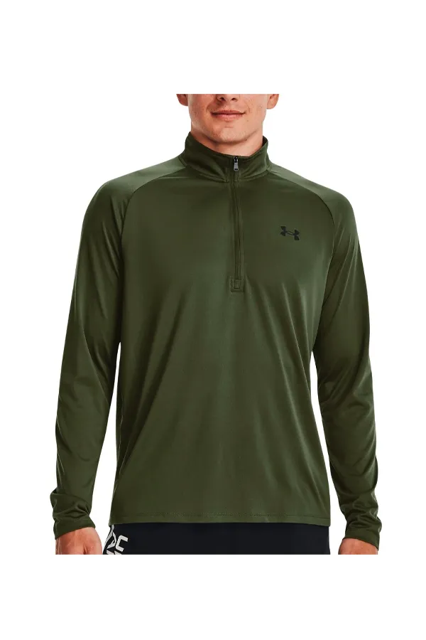 Under Armour Tech 1/4 Zip Dark Green