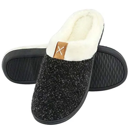 Unisex Cozy Memory Foam House Slippers