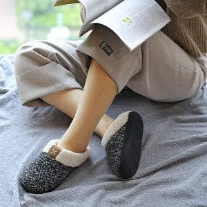 Unisex Cozy Memory Foam House Slippers