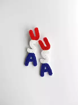 USA Earrings - Michelle McDowell